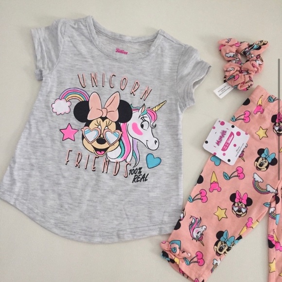 Disney Unicorn Minnie Mouse Cute 3-pieces set 6201 - Picture 3 of 5